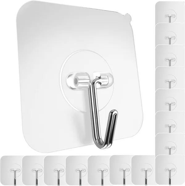 Plastic_Transparent_Self-Adhesive_Wall_Hooks_Pack_Of_30