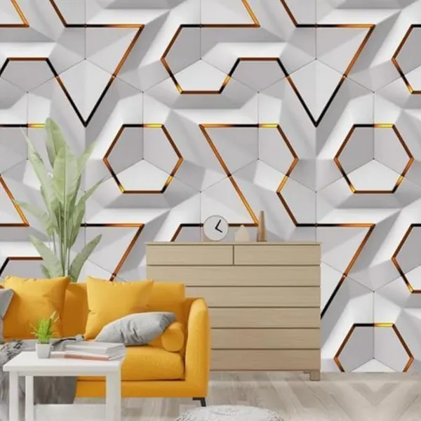 Pvc_Self_Adhesive_White_Geometric_Damask_Wallpaper