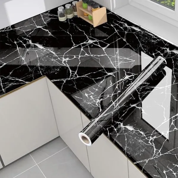 Pvc_Self_Adhesive_Black_Marble_Wood_Grain_Wallpaper