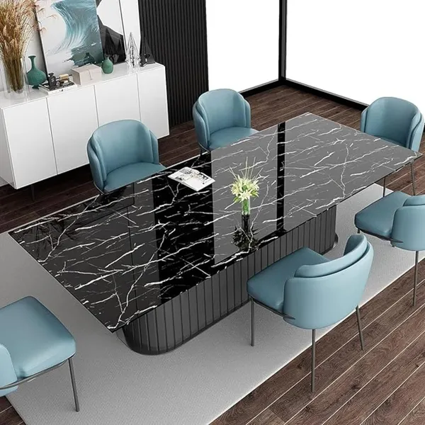 Pvc_Self_Adhesive_Black_Marble_Wood_Grain_Wallpaper