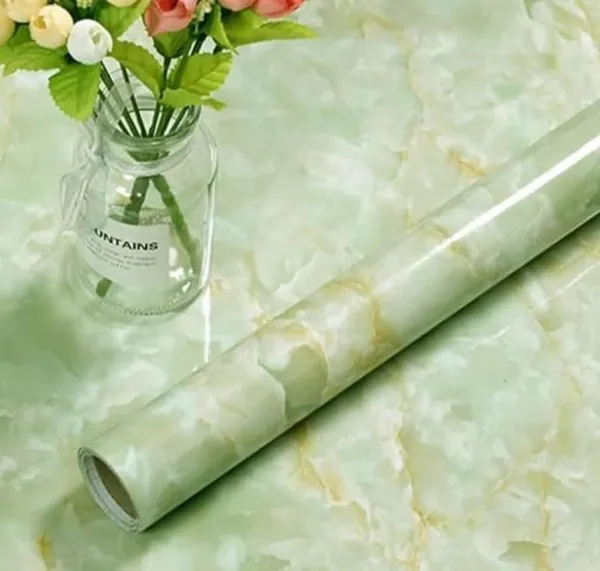 Pvc_Self_Adhesive_Green_Marble_Wood_Pattern_Wallpaper