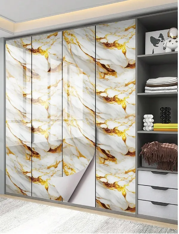Pvc_Vinyl_Self_Adhesive_Vertical_Wood_Grain_Wallpaper