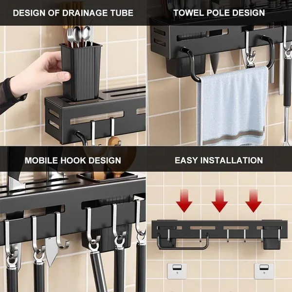Plastic_Wall-Mounted_Kitchen_Organizer_Rack_With_Knife_Holder