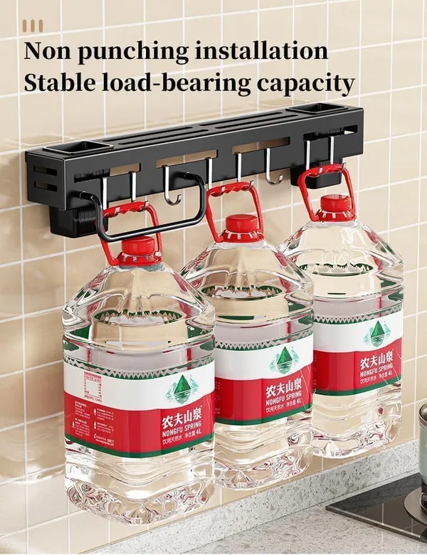 Plastic_Wall-Mounted_Kitchen_Organizer_Rack_With_Knife_Holder