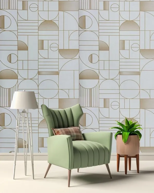 Vinyl_Gold_Symmetrical_Geometric_Self-Adhesive_Wallpaper