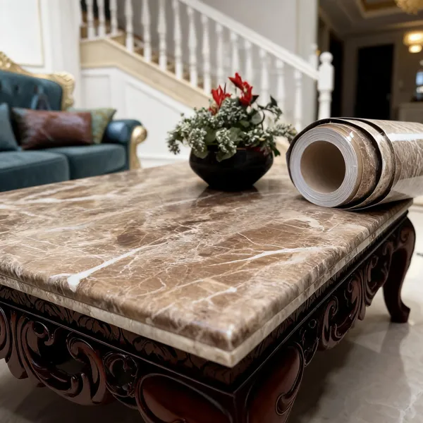 Pvc_Coffee_Granite_Look_Peel_And_Stick_Contact_Paper
