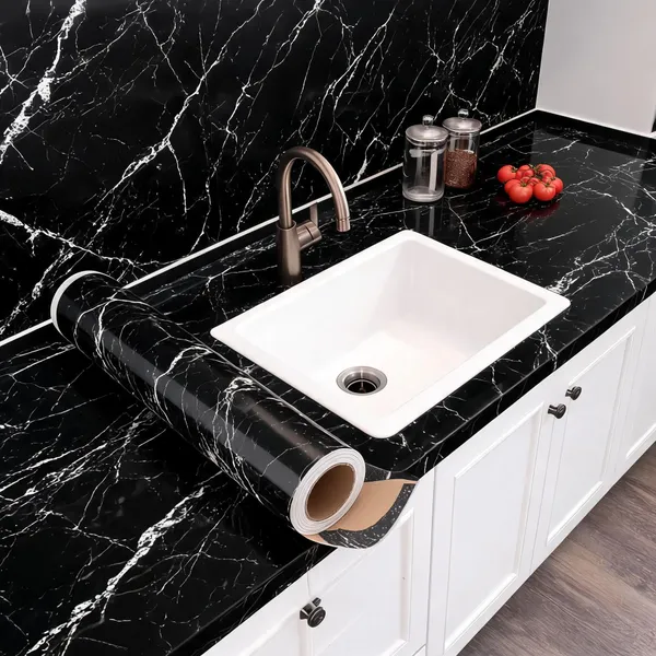 Pvc_Black_Marble_Peel_And_Stick_Wallpaper