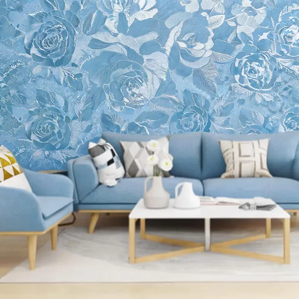 Paper_Blue_Floral_Self-Adhesive_Wall_Sticker