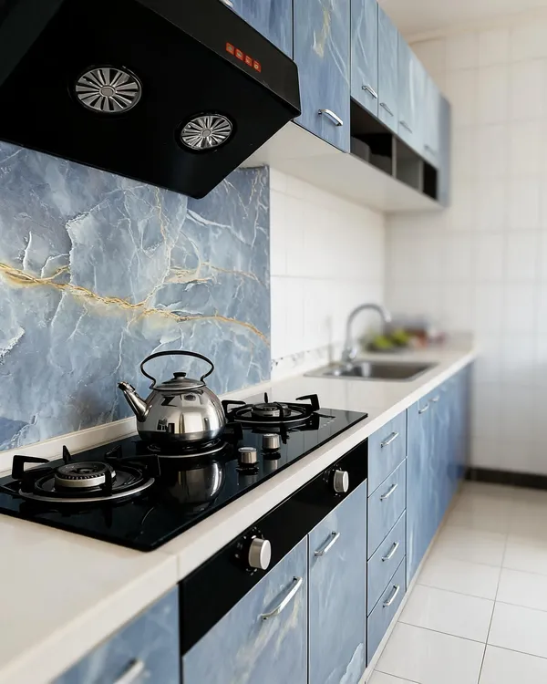 Pvc_Blue_Marble_Self-Adhesive_Kitchen_Wallpaper