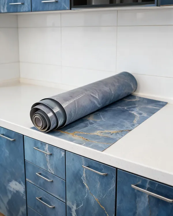 Pvc_Blue_Marble_Self-Adhesive_Kitchen_Wallpaper