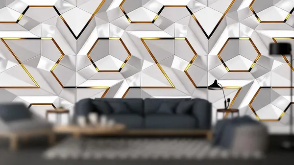 Pvc_Self_Adhesive_White_Gold_Geometric_Wallpaper