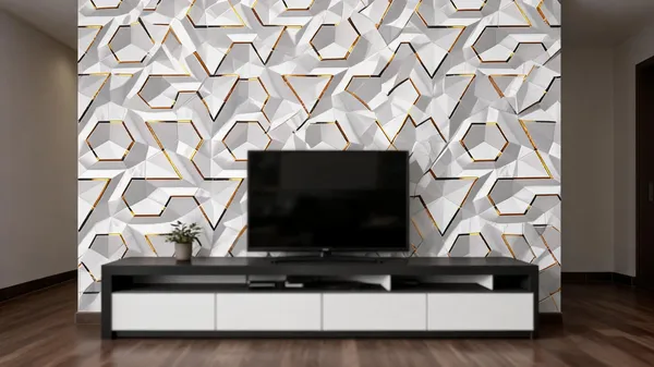 Pvc_Self_Adhesive_White_Geometric_Damask_Wallpaper