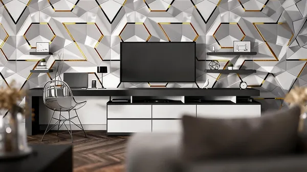 Pvc_Self_Adhesive_White_Geometric_Damask_Wallpaper