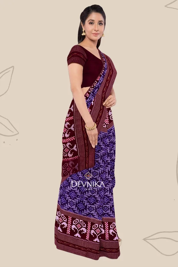 Purple_Cotton_Handloom_Pasapalli_Saree_For_Women