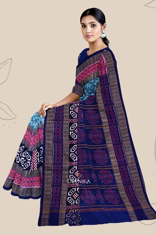 Cyan_Cotton_Pasapalli_Handloom_Saree_For_Women