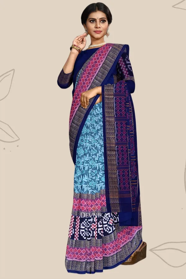 Cyan_Cotton_Pasapalli_Handloom_Saree_For_Women