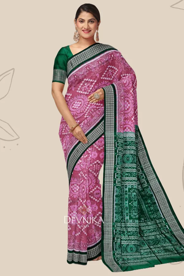 Sweet_Pink_Silk_Pasapalli_Handloom_Saree_For_Women