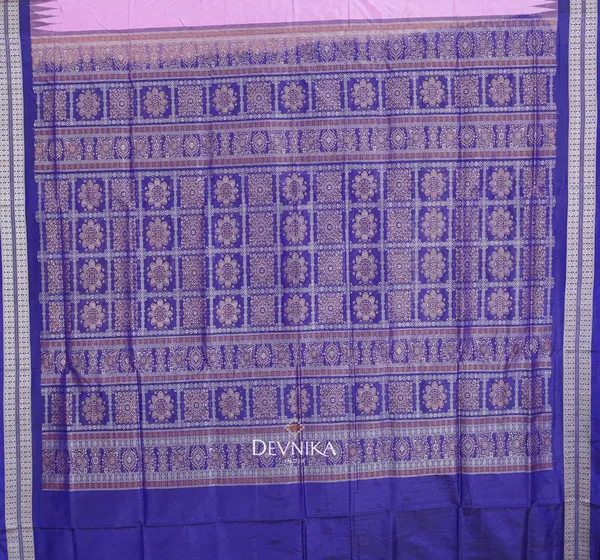 Deep_Lavender_Silk_Bomkai_Butti_Handloom_Saree_For_Women