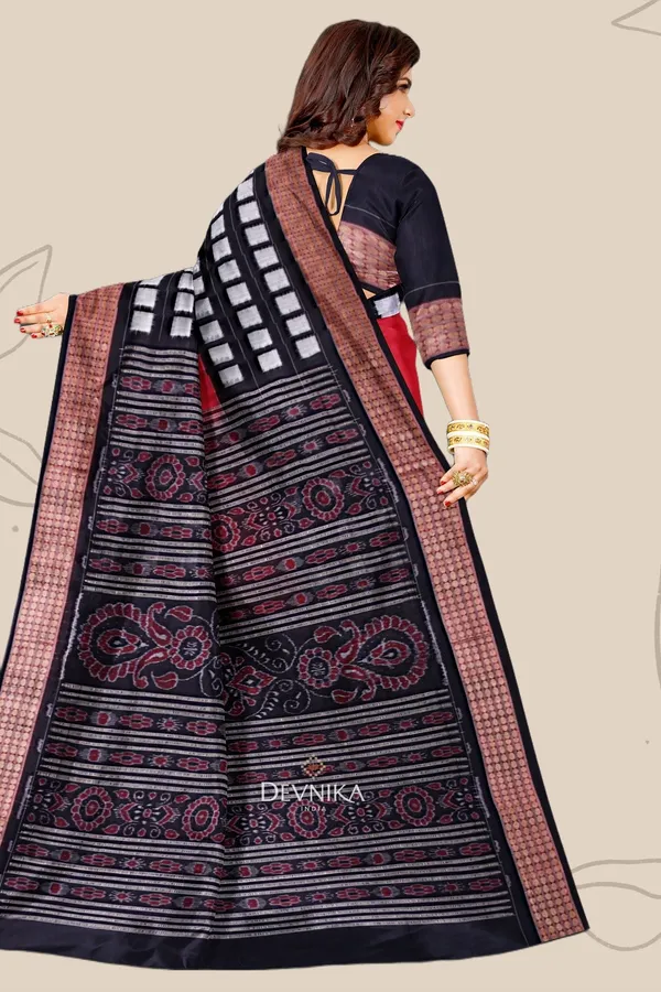 Red_Cotton_Border_Pasapalli_Handloom_Saree_For_Women
