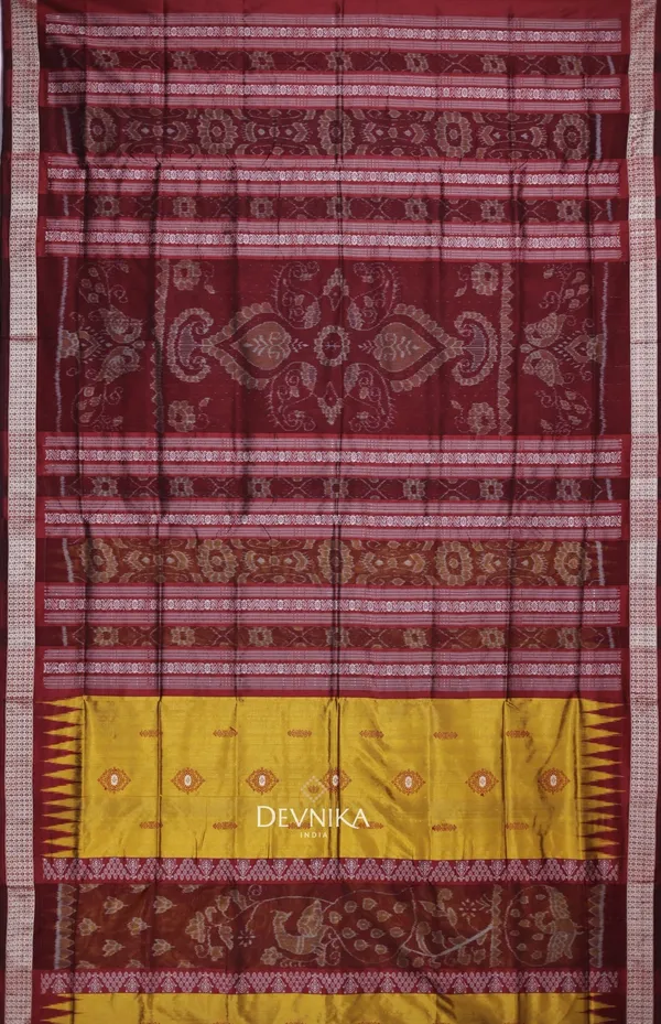 Golden_Silk_Bomkai_Handloom_Saree_For_Women
