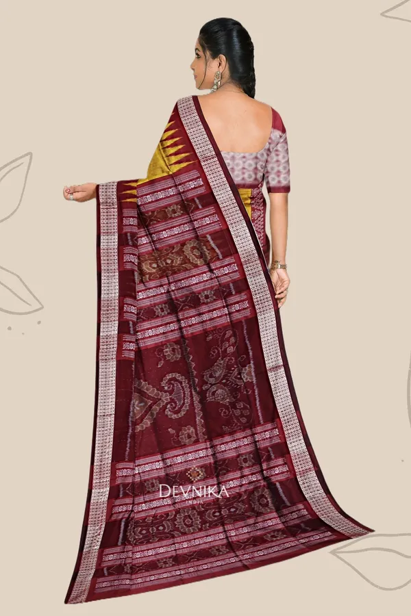 Golden_Silk_Bomkai_Handloom_Saree_For_Women