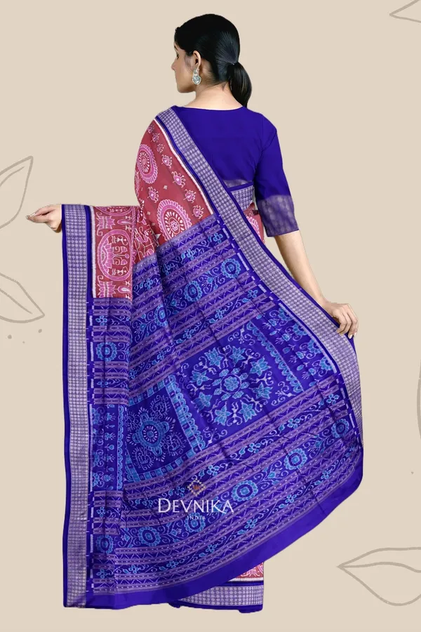 Pink_Silk_Body_Bandha_Handloom_Saree_For_Women