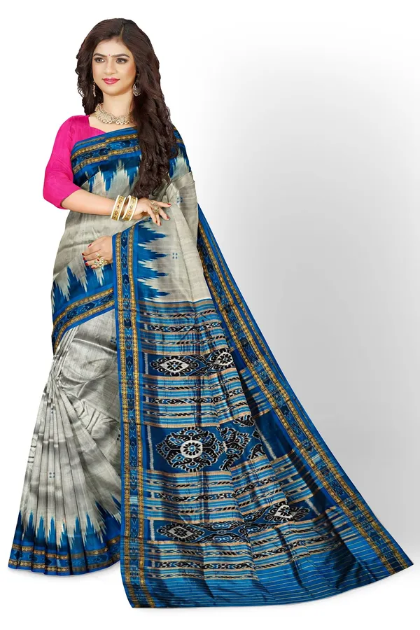 Silver_Silk_Big_Temple_Border_Khandua_Pata_Saree_For_Women