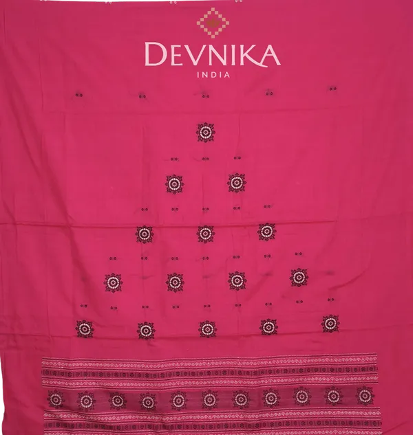 Pink_Color_Top_With_Black_Color_Pant_&_Dupatta