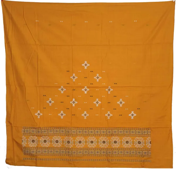 Yellow_Color_Top_With_Black_Color_Pant_&_Dupatta