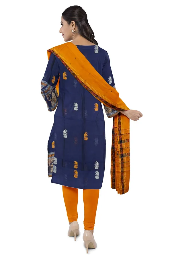 Blue_Color_Top_With_Yellow_Color_Pant_&_Dupatta