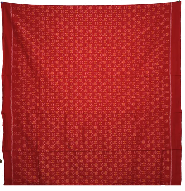Red_Color_Top_With_Peach_Color_Pant_&_Dupatta