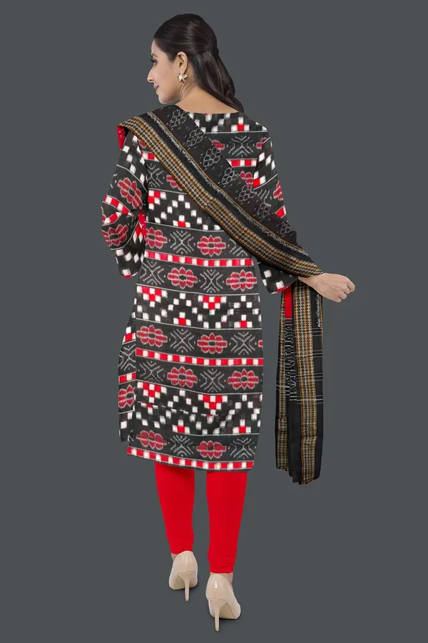 Black_Color_Top_With_Red_Color_Pant_&_Dupatta