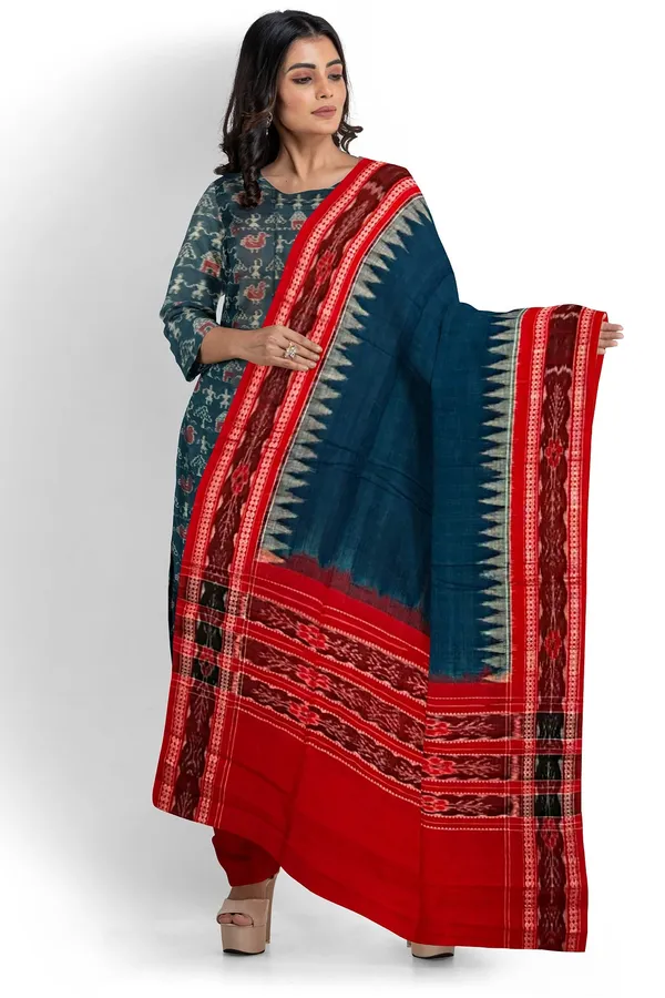 Sumati_Color_Top_With_Red_Color_Pant_&_Dupatta