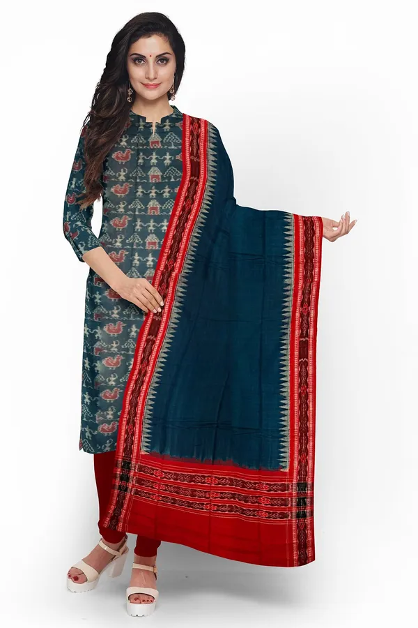 Sumati_Color_Top_With_Red_Color_Pant_&_Dupatta