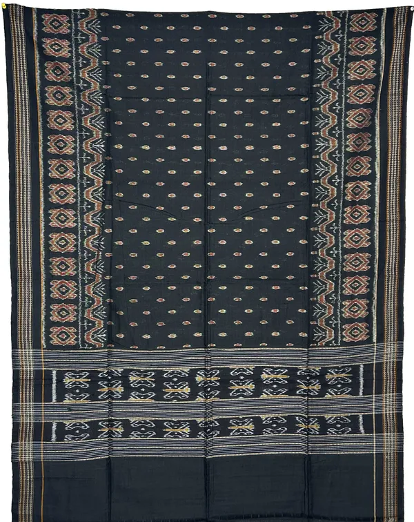 Rust_Color_Top_With_Black_Color_Pant_&_Dupatta