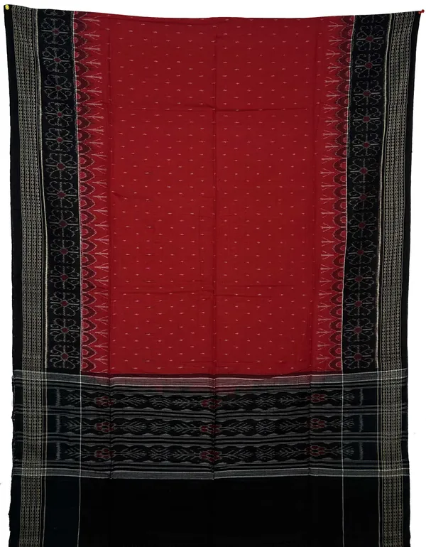 Black_Color_Top_With_Red_Color_Pant_&_Dupatta