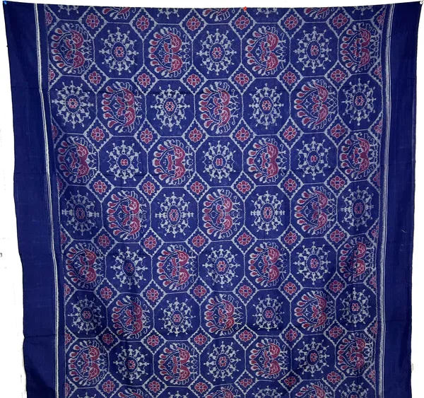 Blue_Color_Top_With_Red_Color_Pant_&_Dupatta
