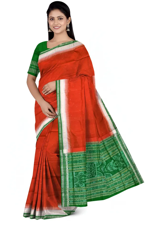 Double_Border_Bomkai_Pata_Saree_Silk