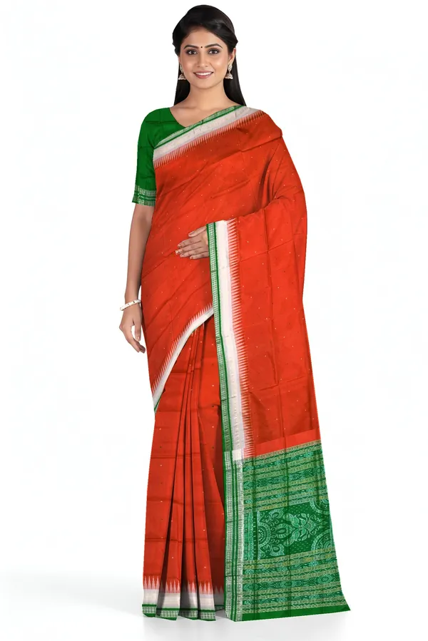 Double_Border_Bomkai_Pata_Saree_Silk