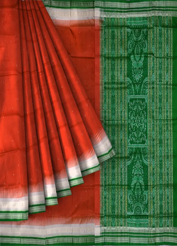 Double_Border_Bomkai_Pata_Saree_Silk
