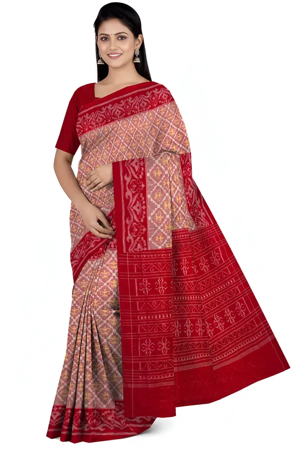 Red_Terracotta_Cotton_Bandha_Saree_For_Women