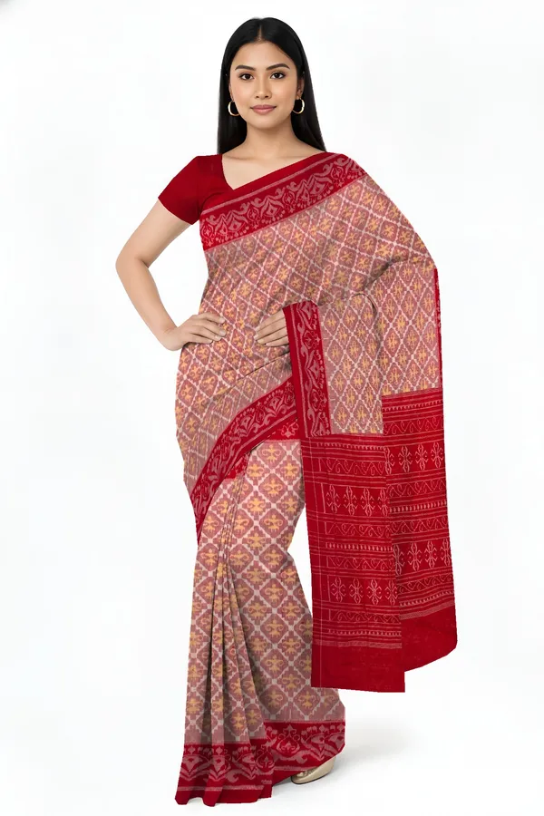 Red_Terracotta_Cotton_Bandha_Saree_For_Women
