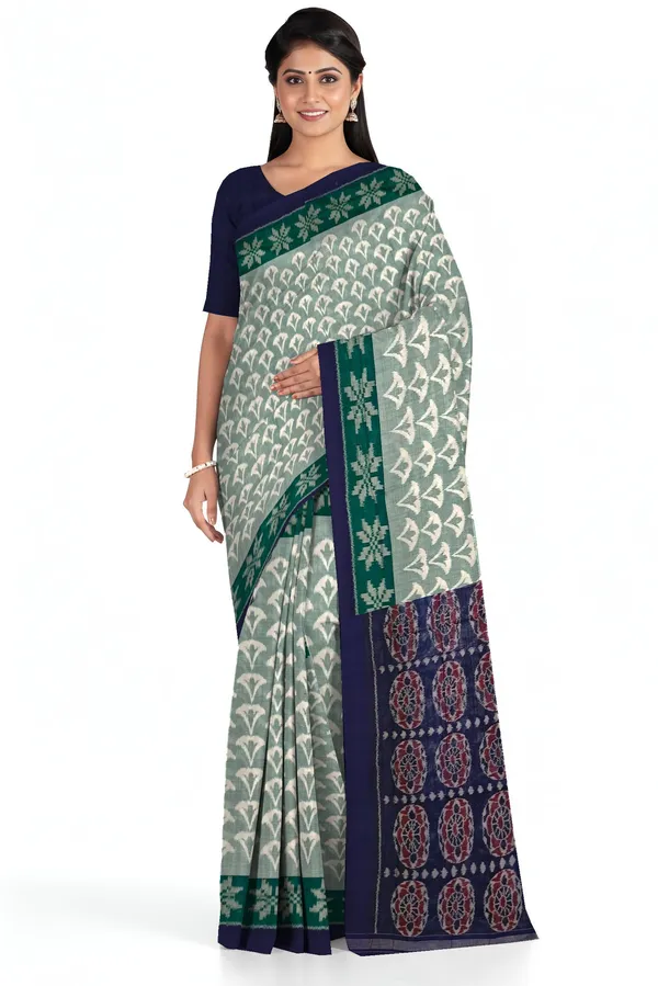 Light_Green_Cotton_Body_Bandha_Saree_For_Women