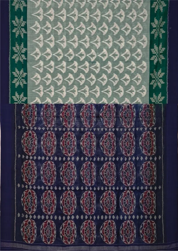 Light_Green_Cotton_Body_Bandha_Saree_For_Women