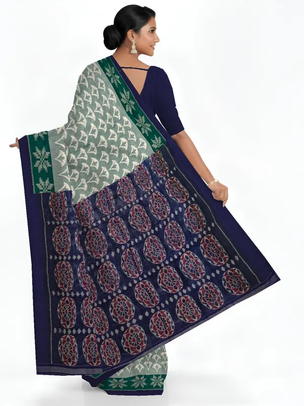Light_Green_Cotton_Body_Bandha_Saree_For_Women