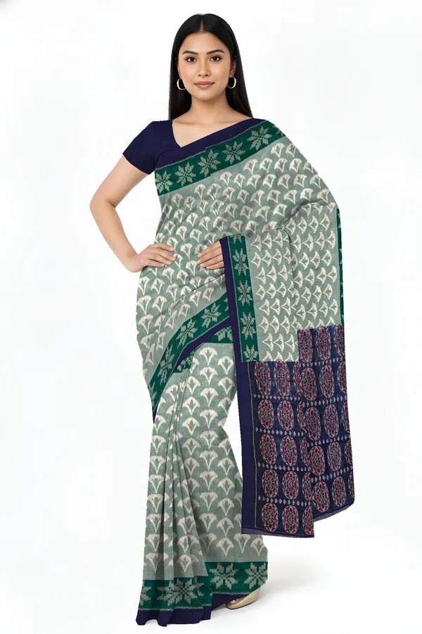 Light_Green_Cotton_Body_Bandha_Saree_For_Women