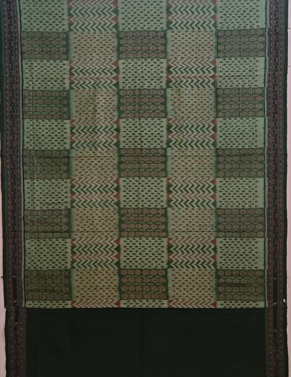 Light_Green_Cotton_Handloom_Body_Bandha_Saree_For_Women