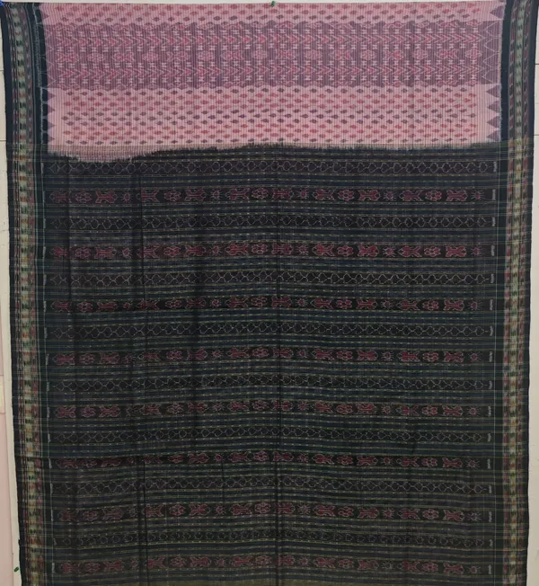 Rose_Pink_Cotton_Body_Bandha_Handloom_Saree_For_Women