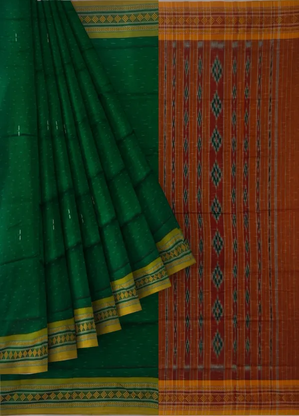 Bomkai_Border_Pasapalli_Saree_Cotton