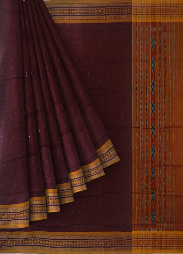 Bomkai_Border_Pasapalli_Saree_Cotton